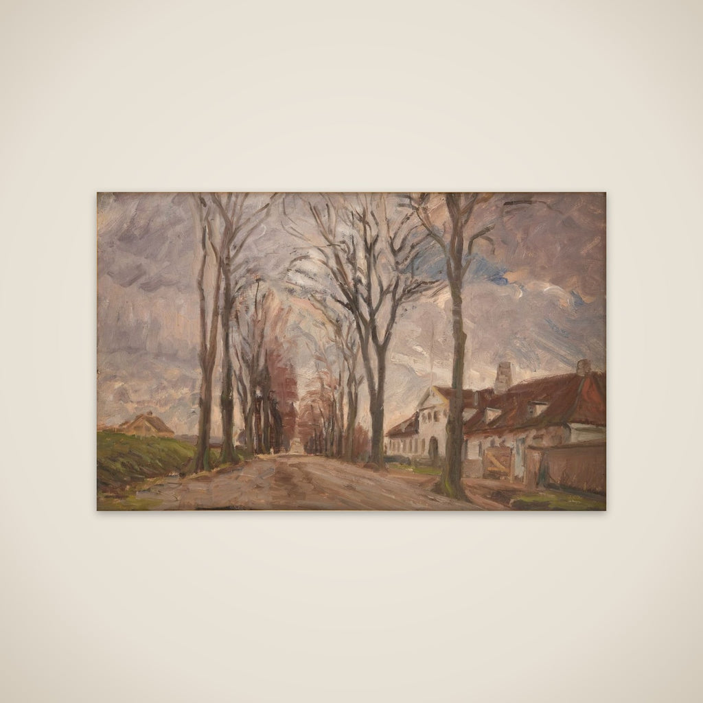 Lyngbyvejen ved Vintappergården unframed print