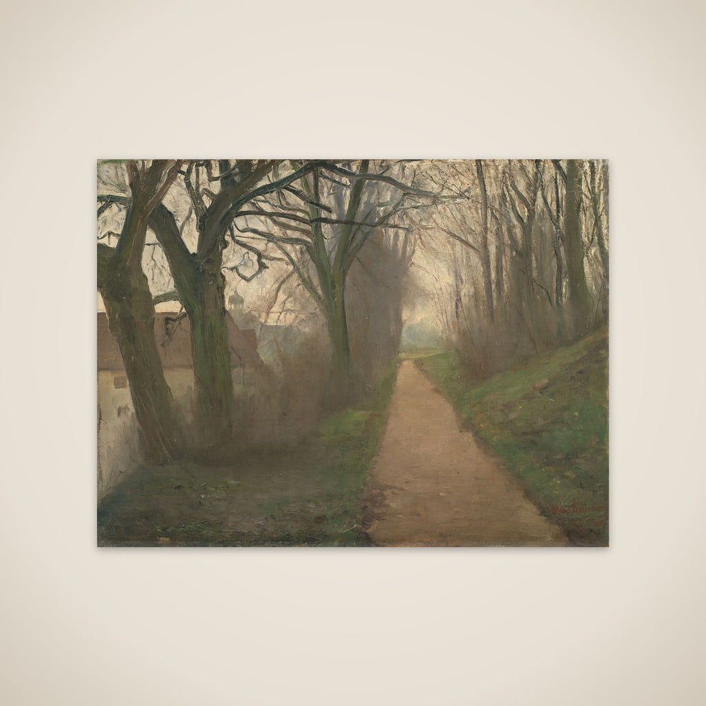 Fra Kastellet i december unframed print