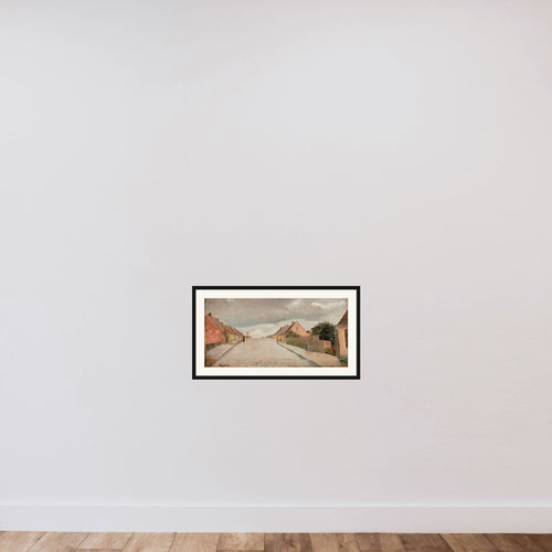 Bakkegade i Hillerød framed — shown to scale