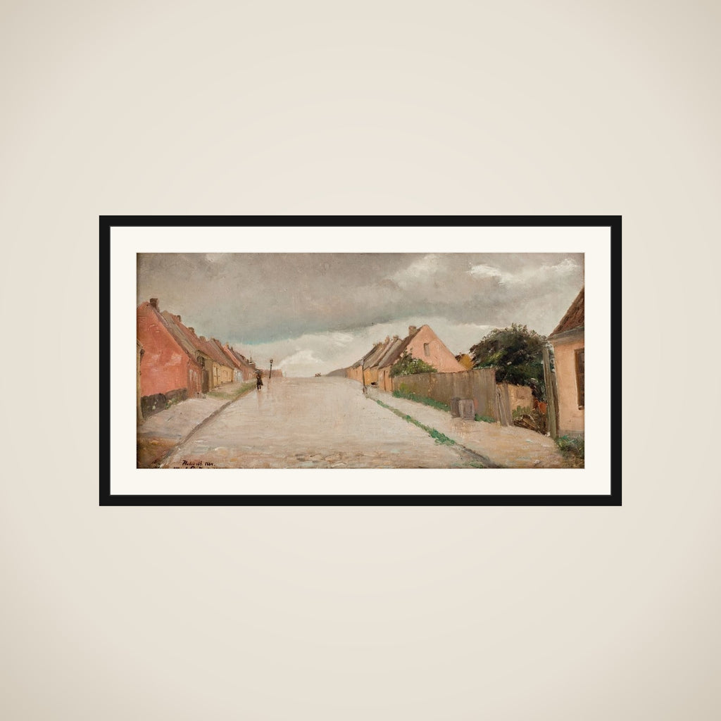 Bakkegade i Hillerød framed