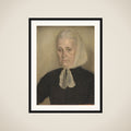 Frederikke Amalie Hammershøi, f. Rentzmann, kunstnerens moder framed