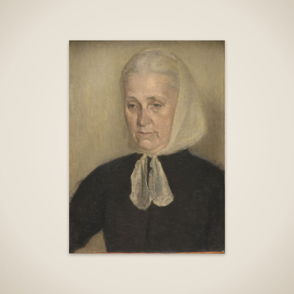 Frederikke Amalie Hammershøi, f. Rentzmann, kunstnerens moder unframed print
