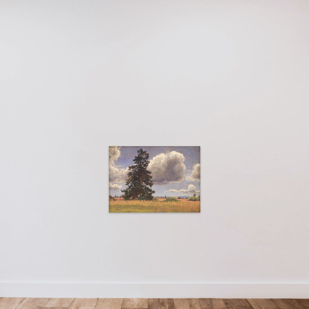 Granen i sætervangen unframed — shown to scale
