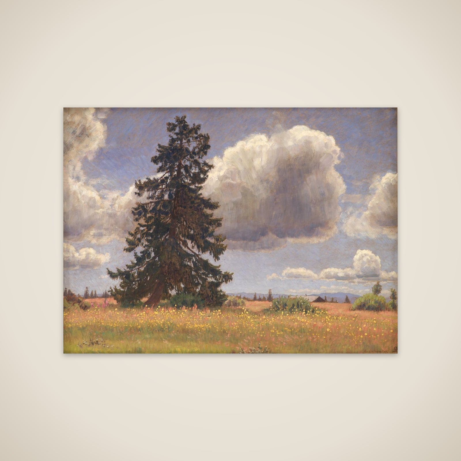 Granen i sætervangen unframed print