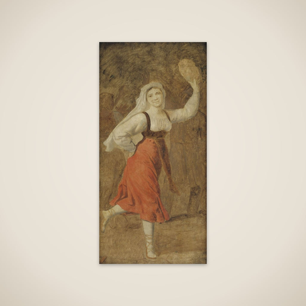 En dansende italienerinde unframed print
