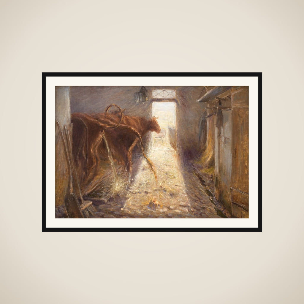 En kostald. Saltholm framed
