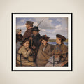I dagvognen. Kunstnerens broderbørn framed