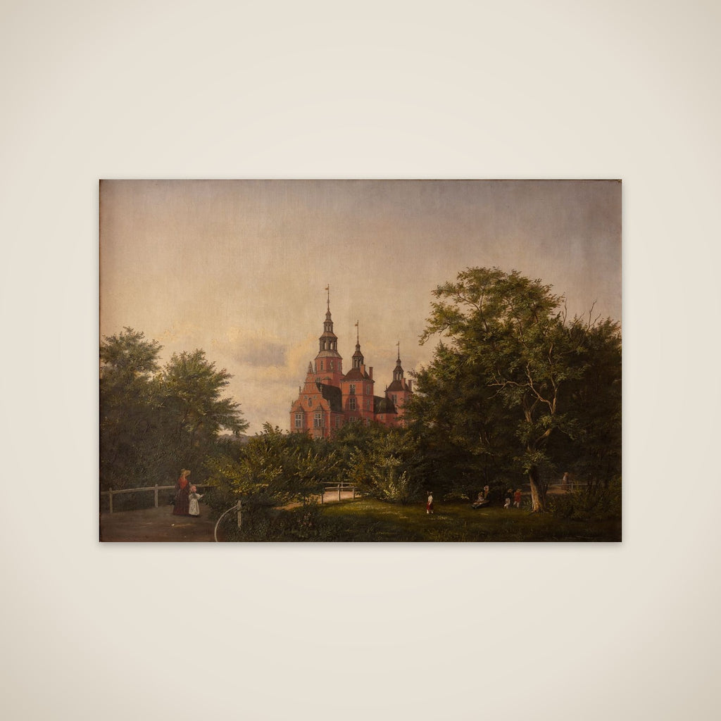 Rosenborg Slot set fra haven unframed print