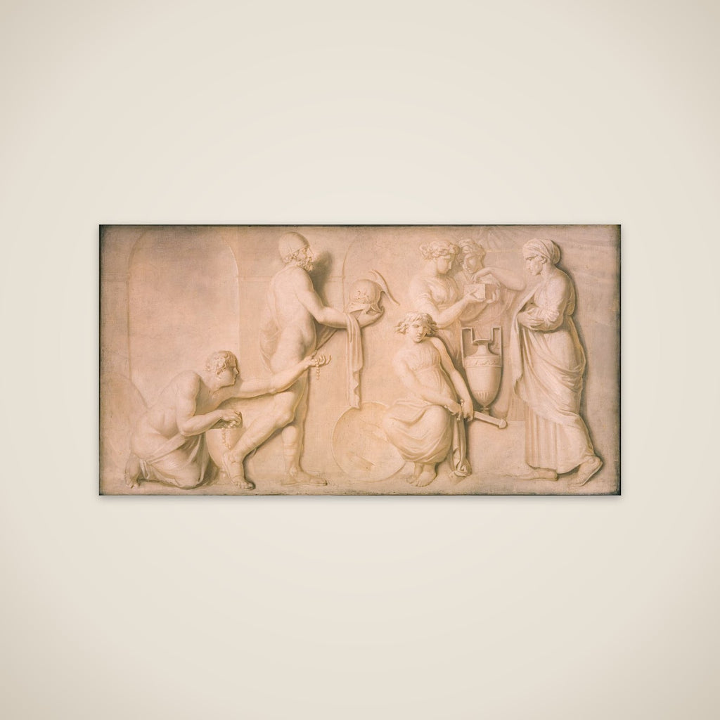 Achilleus mellem Lykomedes' døtre unframed print