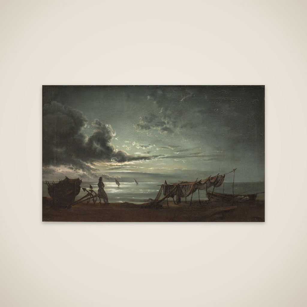 Ved den napolitanske golf. Måneskin unframed print