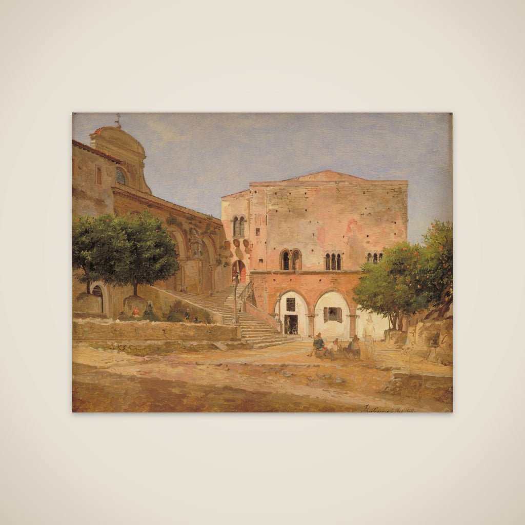 Torvet i Priverno unframed print