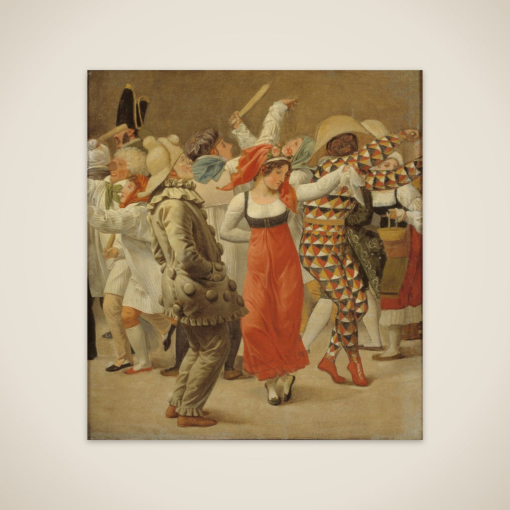 Karnevallet i Rom. Fragment unframed print