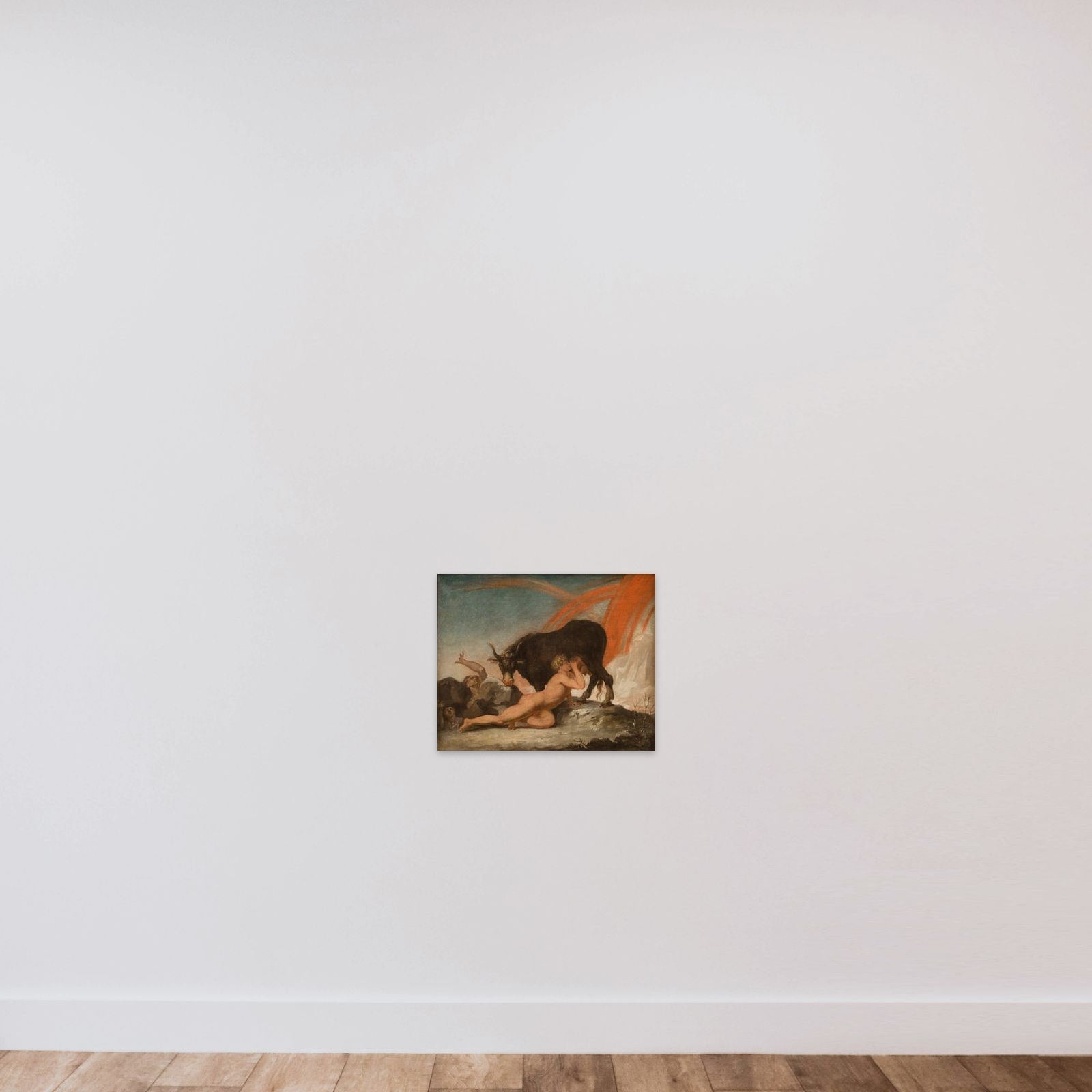Ymer dier koen Ødhumbla unframed — shown to scale