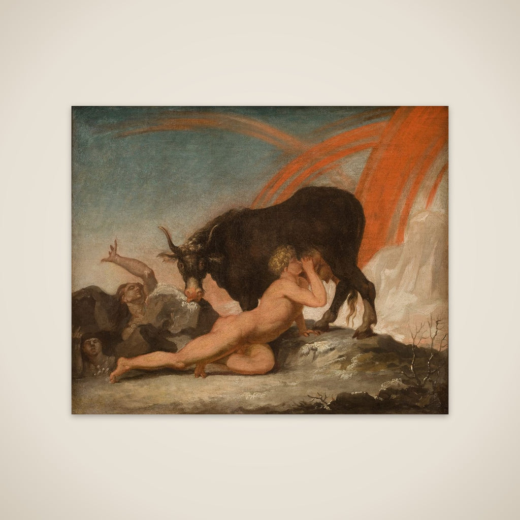 Ymer dier koen Ødhumbla unframed print