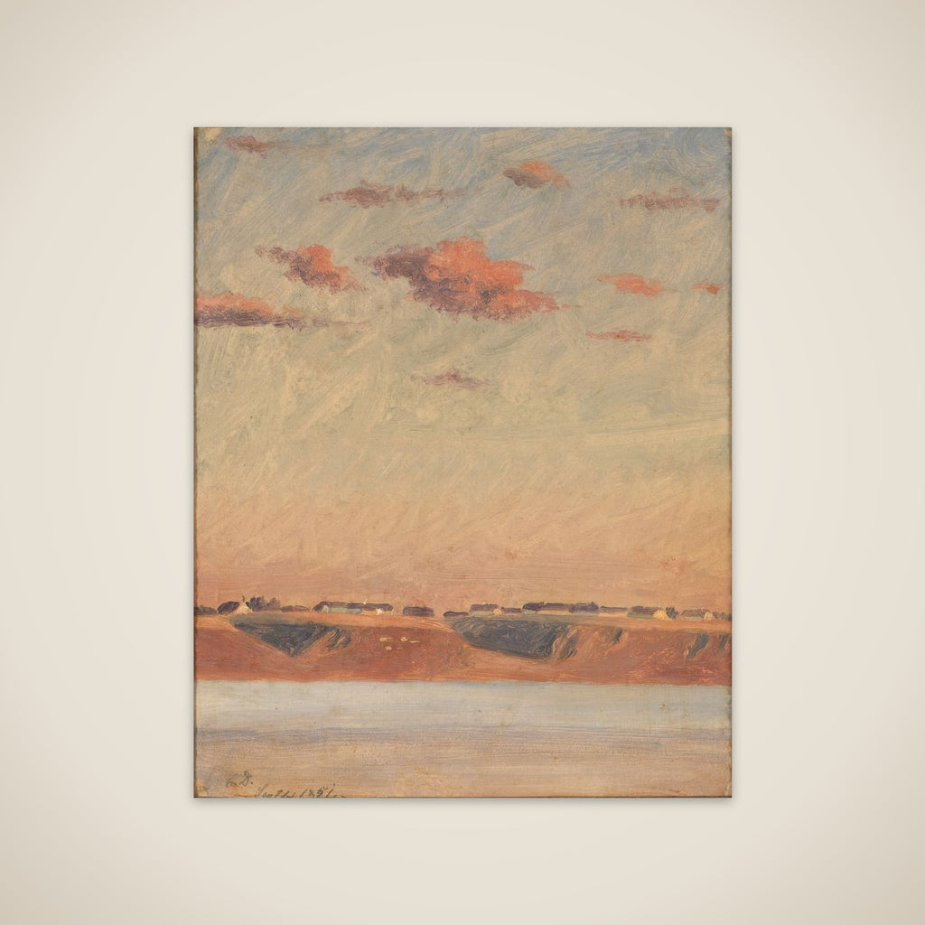 Studie fra Limfjorden unframed print
