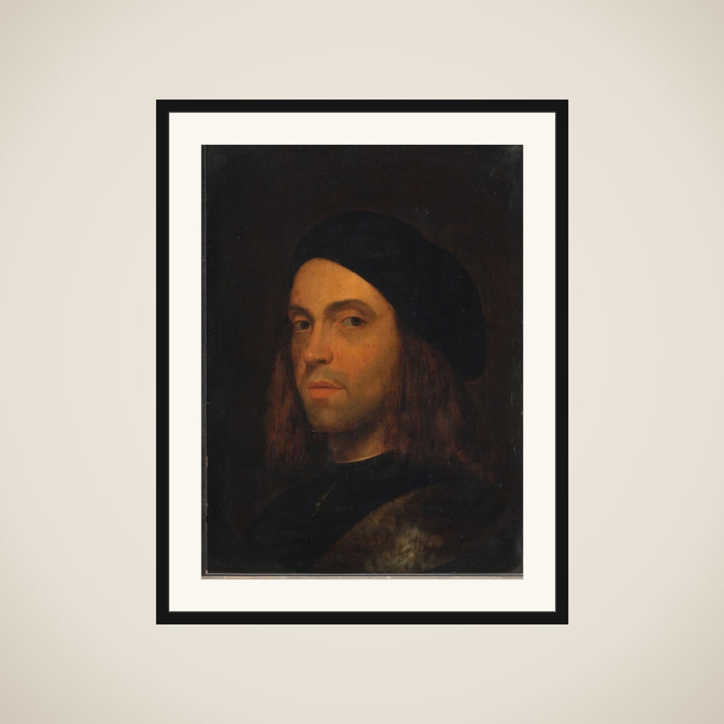 Mandsportræt framed