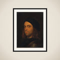 Mandsportræt framed