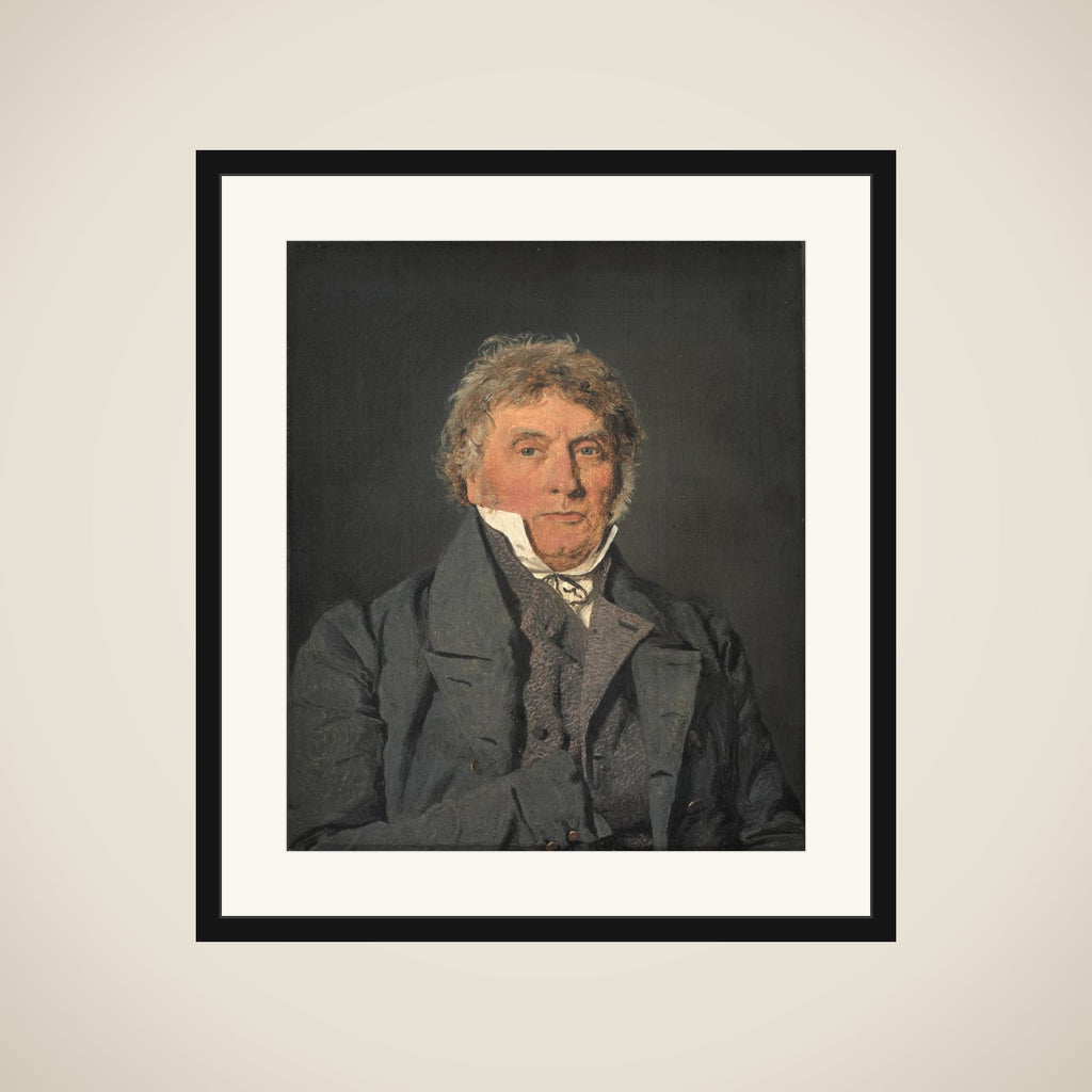 Bagermester Peter Berendt Købke, kunstnerens fader framed