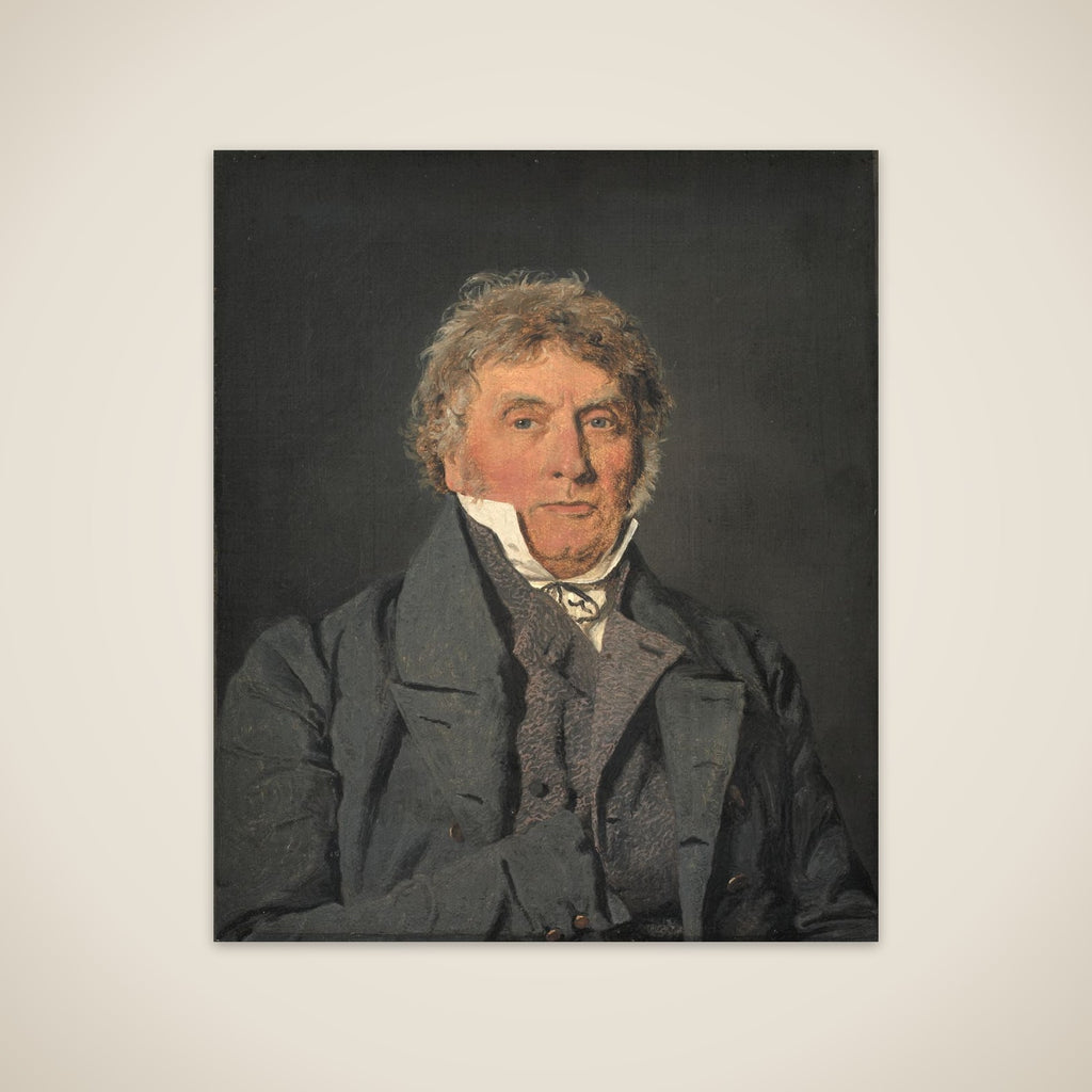 Bagermester Peter Berendt Købke, kunstnerens fader unframed print