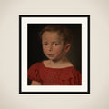 Barneportræt framed