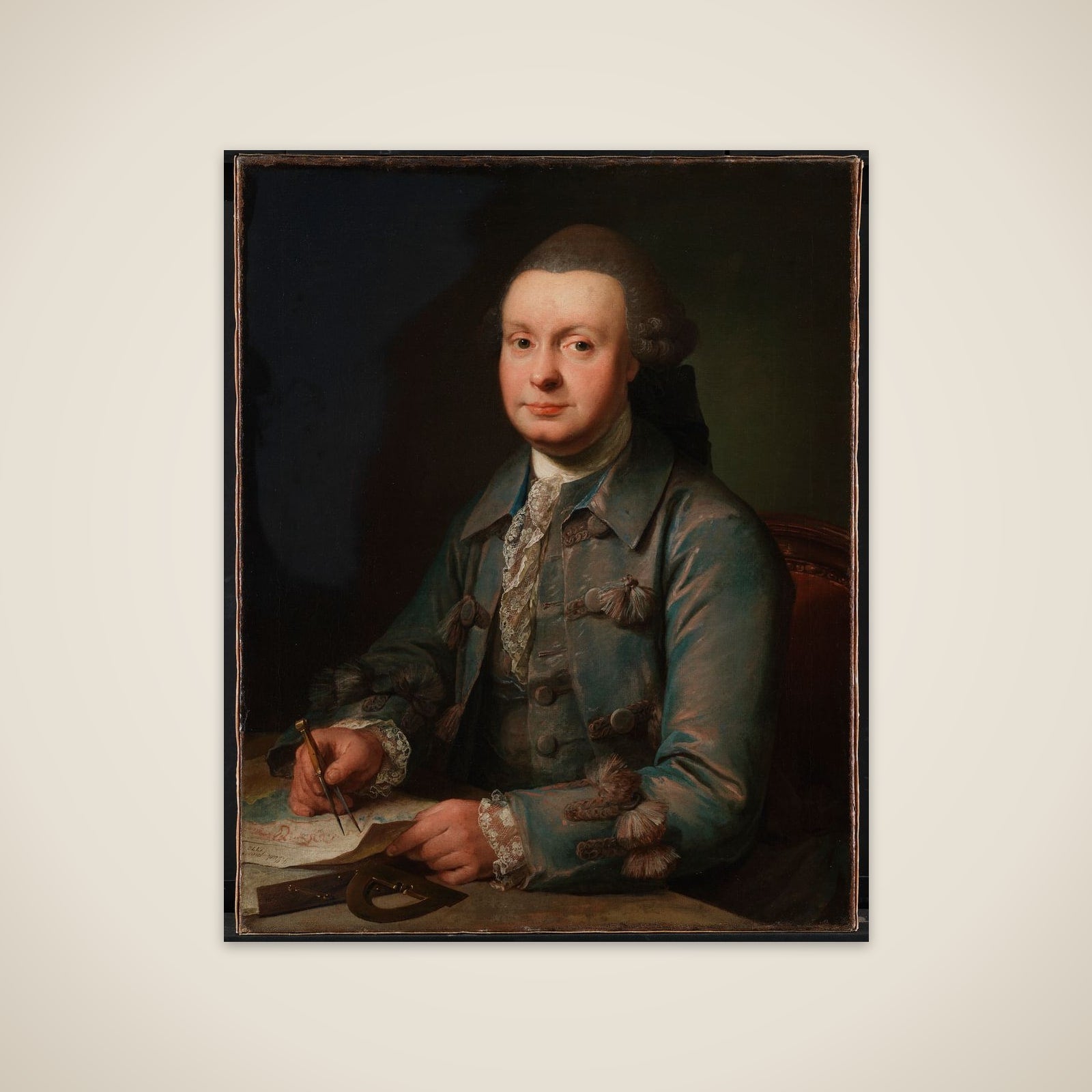 Peder Rahr, købmand i Ribe unframed print
