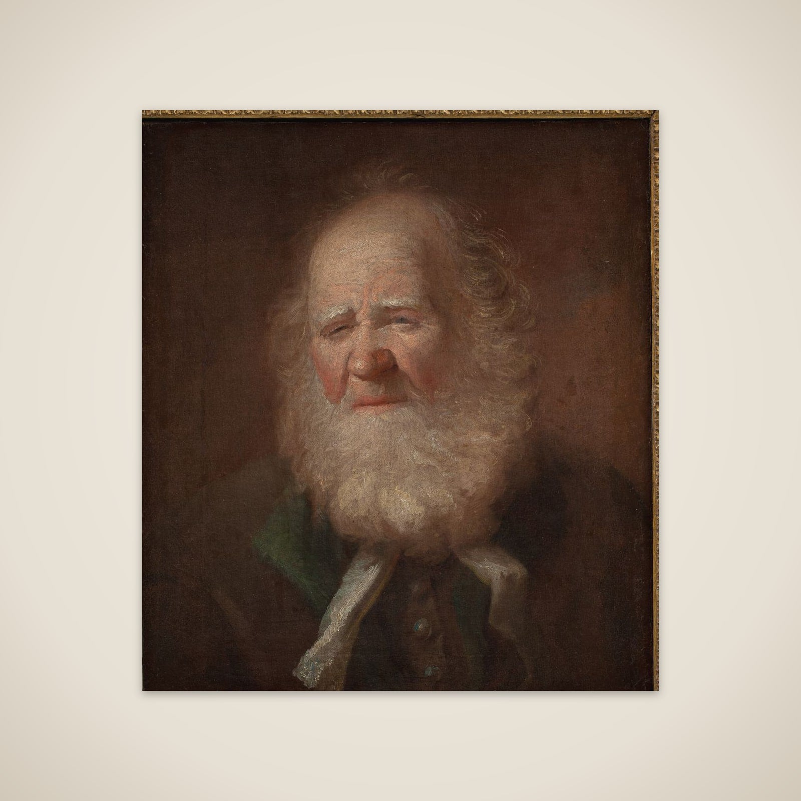 Portræt af Christian Jacobsen Drakenberg unframed print