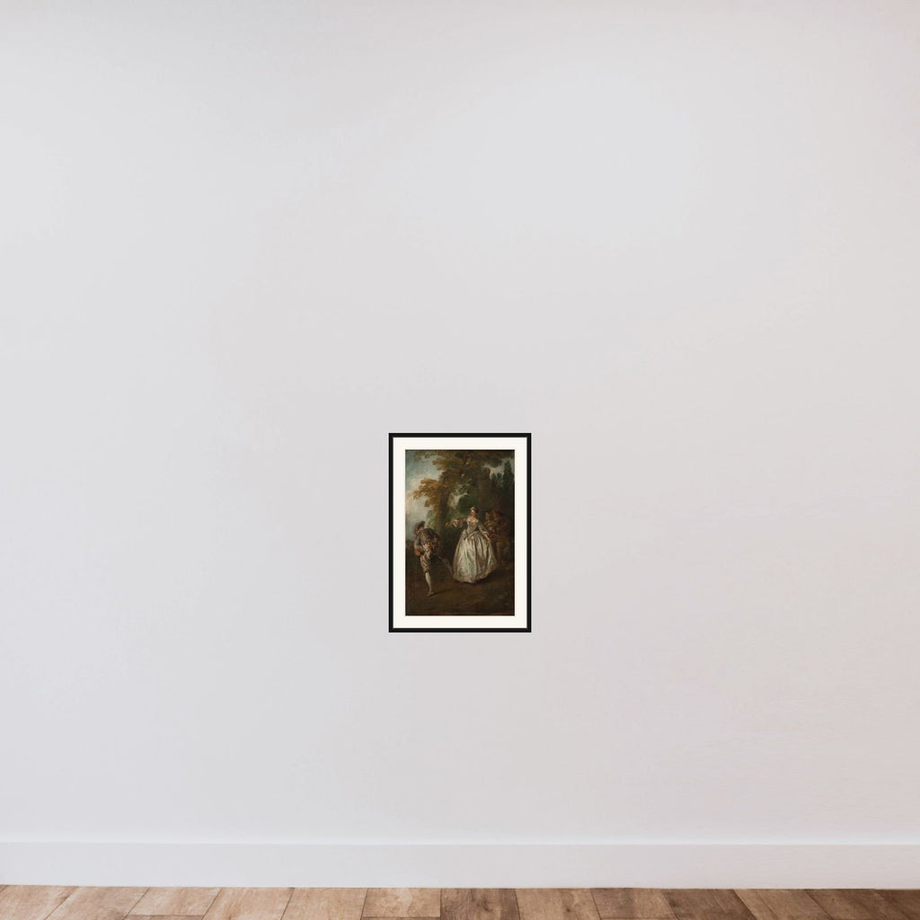 Dansen i det fri framed — shown to scale