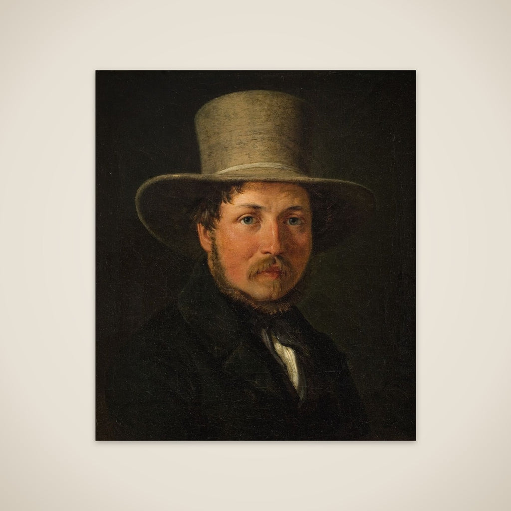 Maleren Christen Købke unframed print