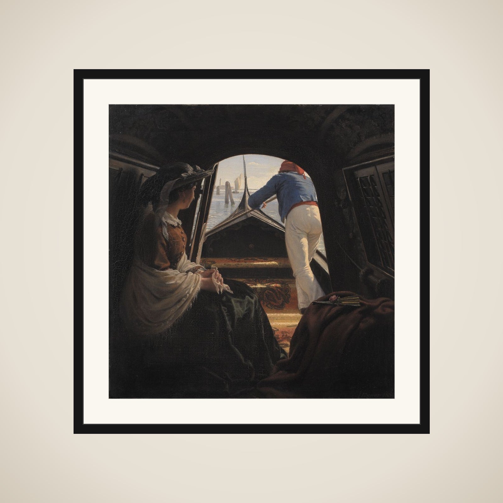 En gondol framed