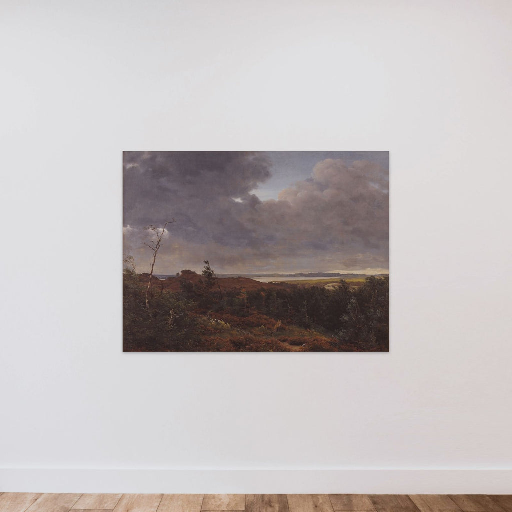 Udsigt mod Frederiksværk fra Tisvilde Skov unframed — shown to scale