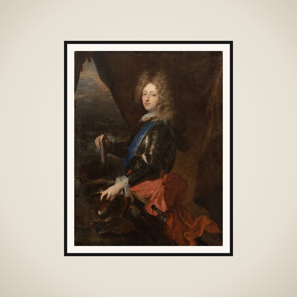 Portræt af kong Frederik IV som prins framed