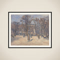 Martsdag i Luxembourghaven framed