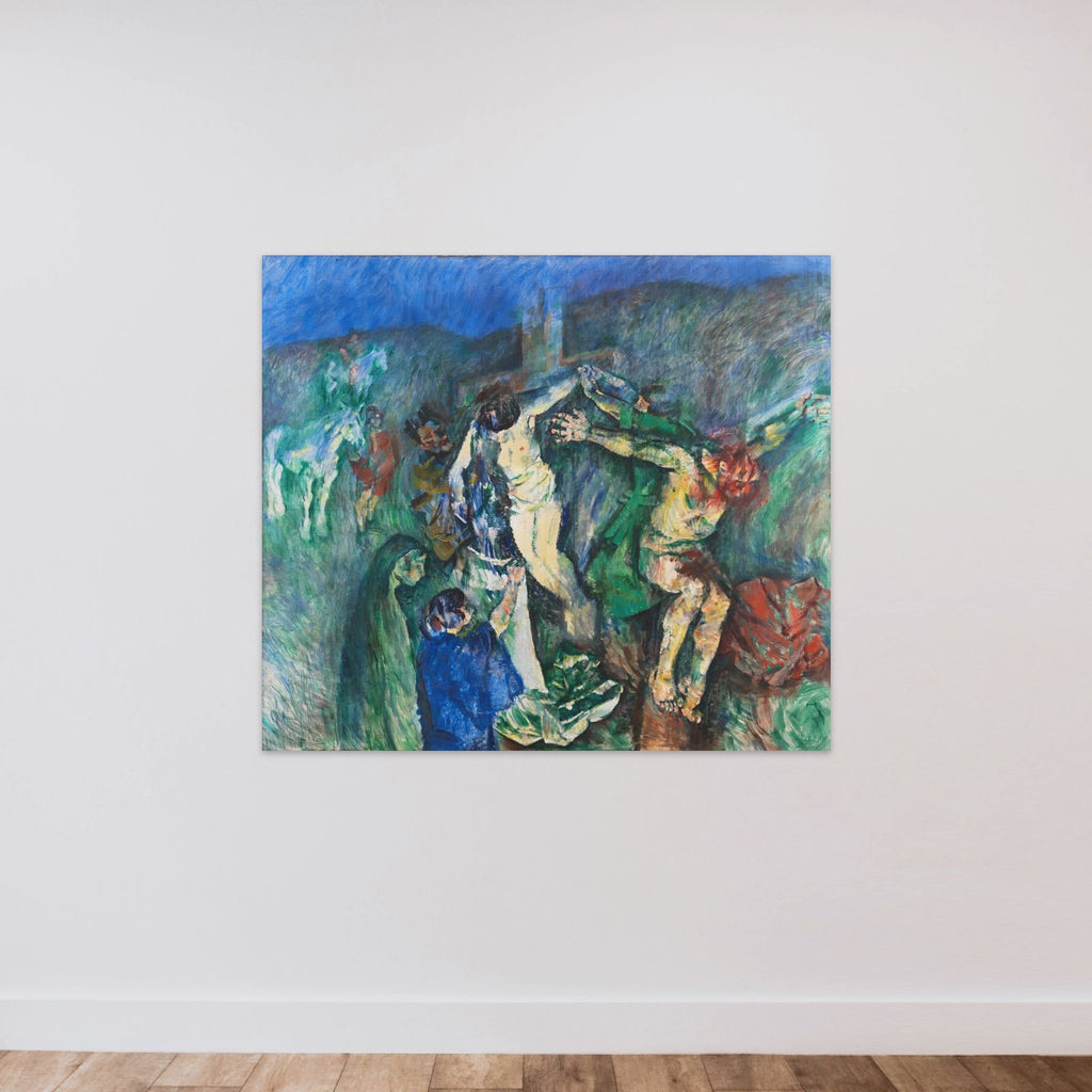 Golgatha unframed — shown to scale