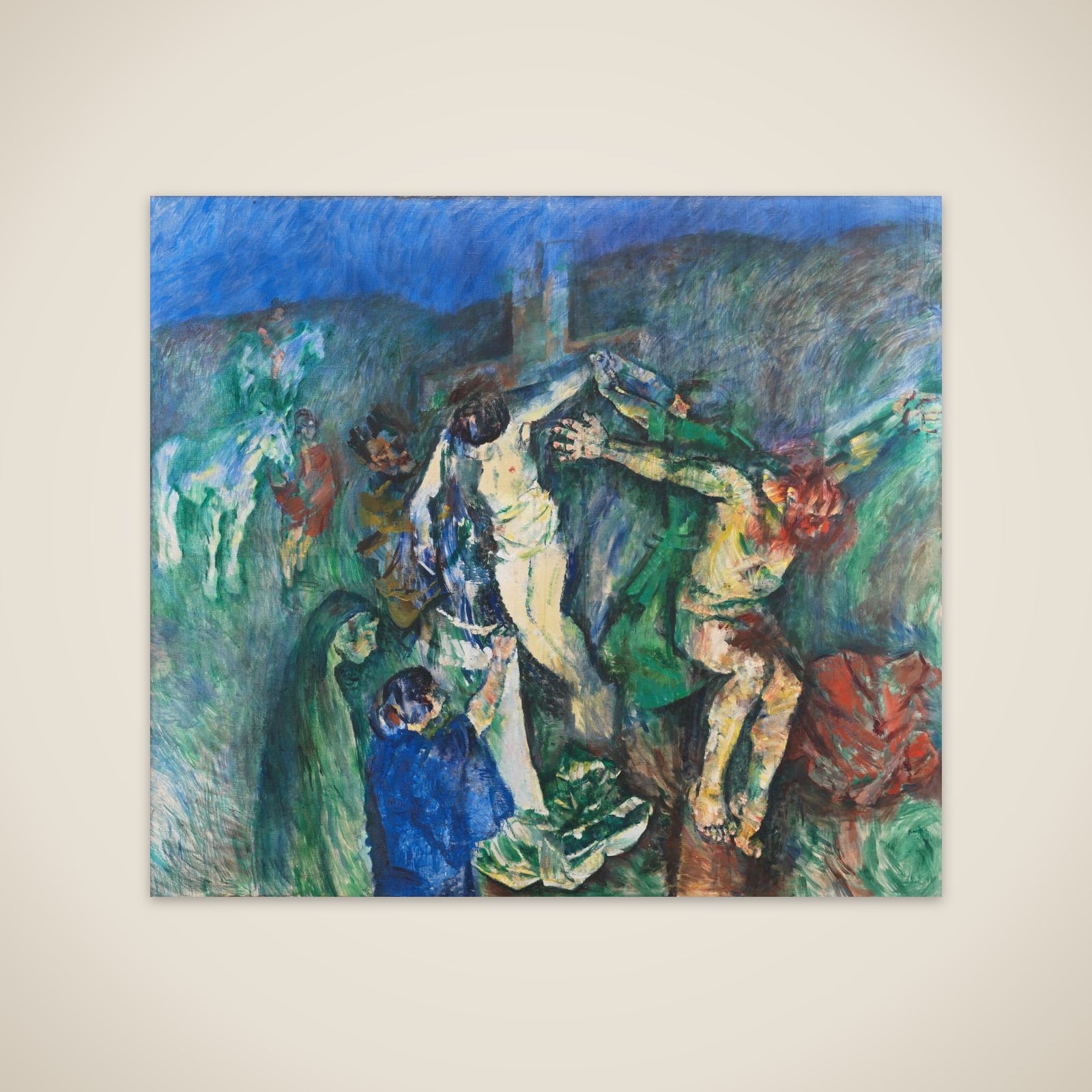 Golgatha unframed print