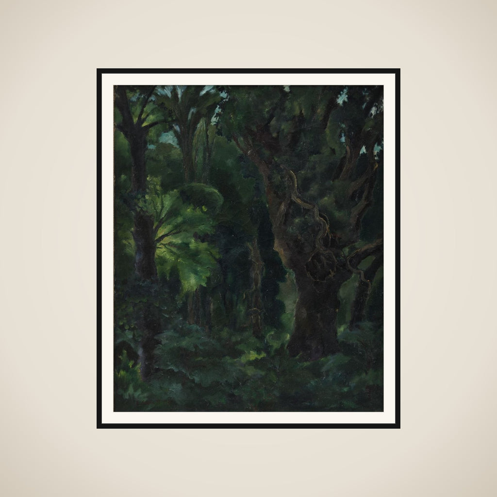 Skovlandskab. "Den nordiske skov" framed