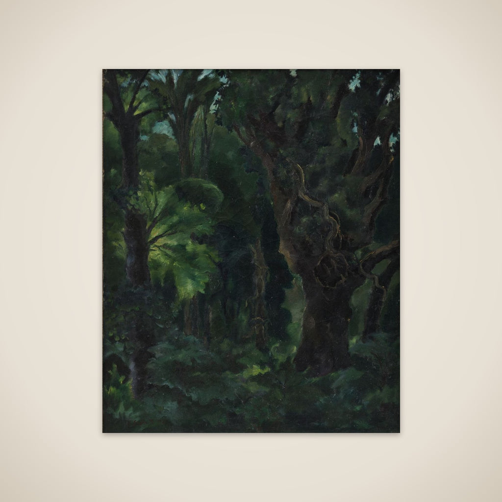 Skovlandskab. "Den nordiske skov" unframed print