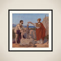 Prometheus danner mennesket af ler framed