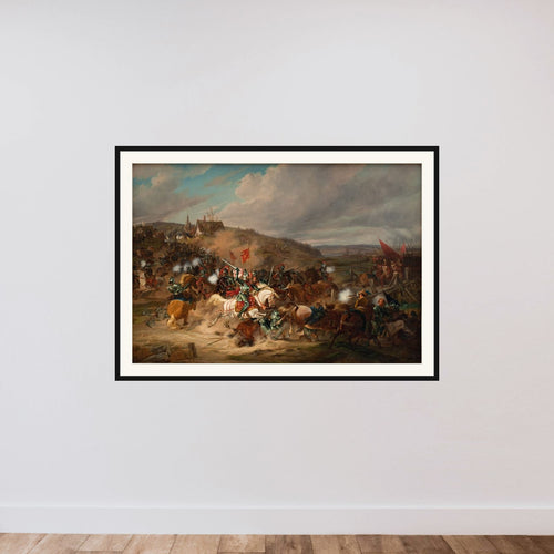 Daniel Rantzau bemægtiger sig Tureby Bro i Skåne under Syvårskrigen 1563-1570 framed — shown to scale