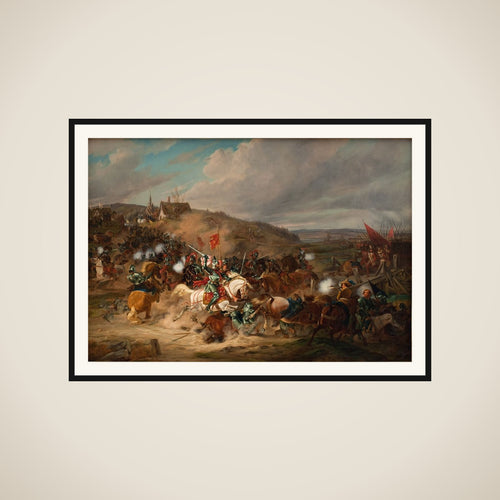 Daniel Rantzau bemægtiger sig Tureby Bro i Skåne under Syvårskrigen 1563-1570 framed