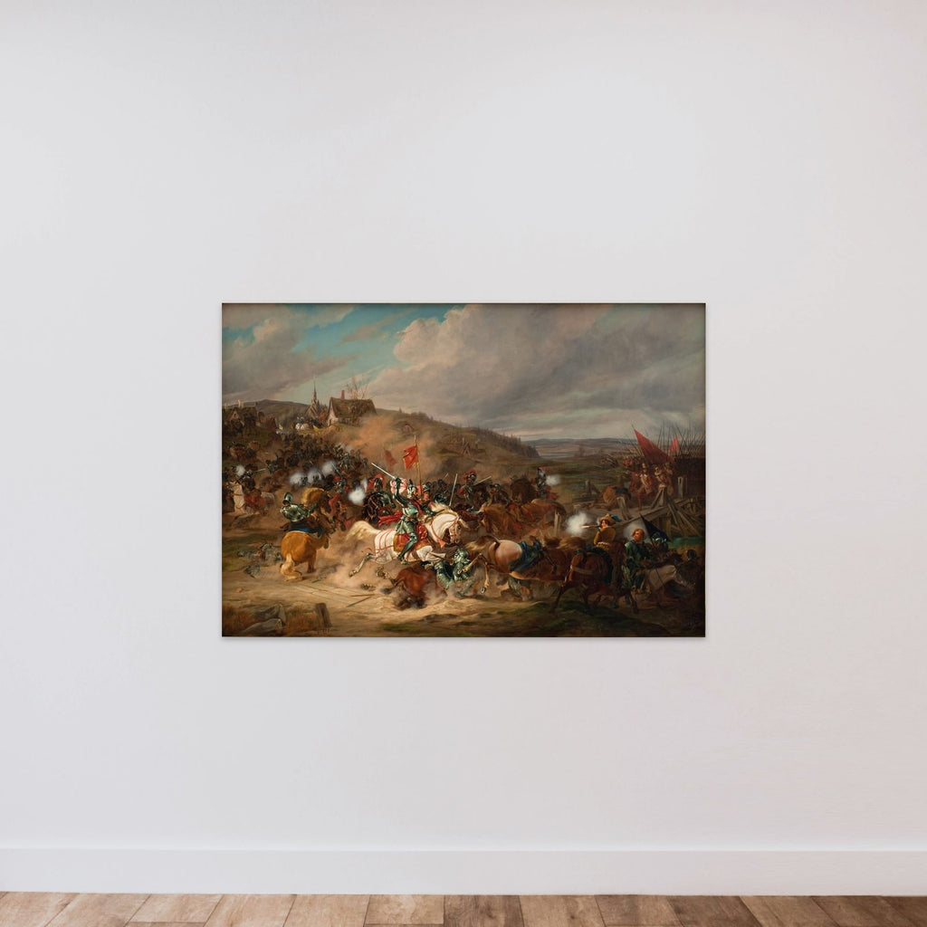 Daniel Rantzau bemægtiger sig Tureby Bro i Skåne under Syvårskrigen 1563-1570 unframed — shown to scale