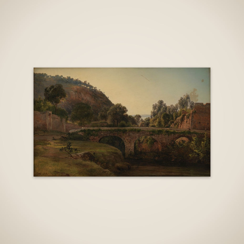 En bro ved Sorrento unframed print