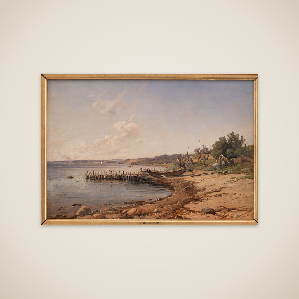 Stranden ved Espergærde unframed print