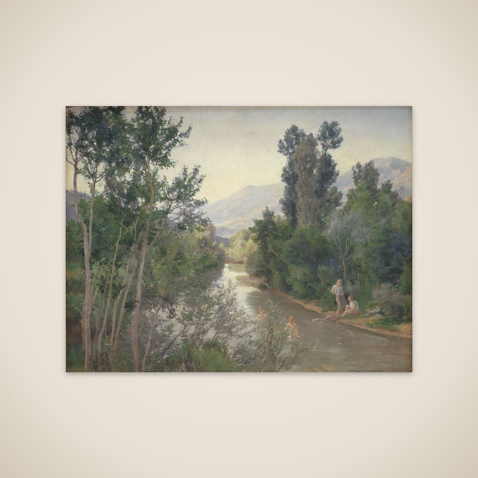 Efterårsdag ved Lirifloden unframed print