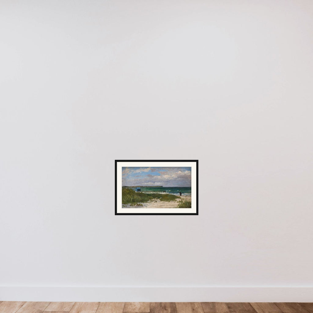 Kystlandskab. Hornbæk framed — shown to scale
