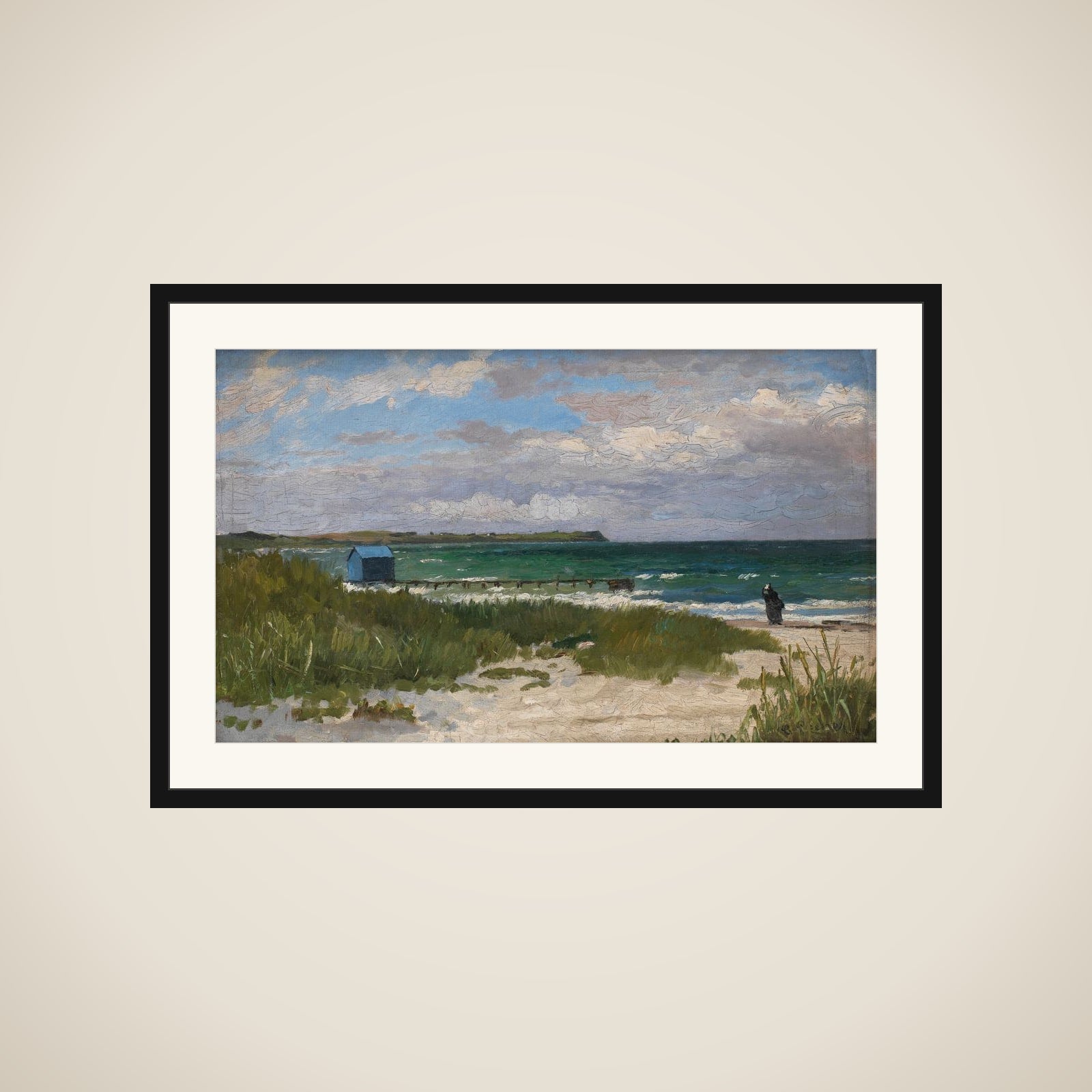 Kystlandskab. Hornbæk framed