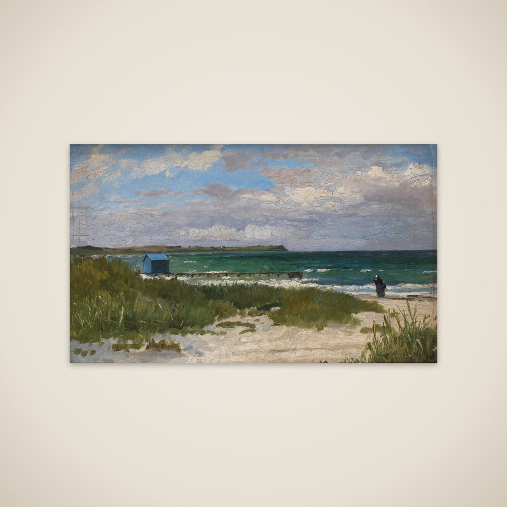 Kystlandskab. Hornbæk unframed print