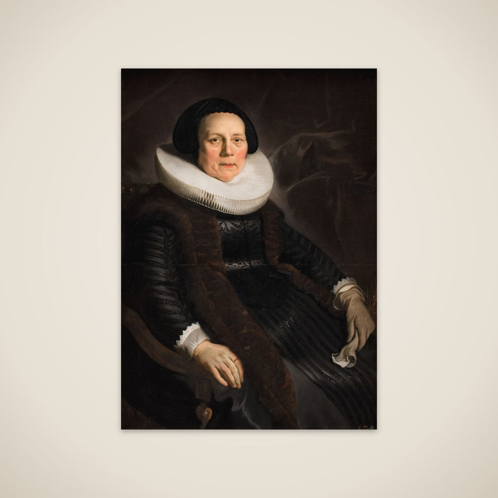 Kvindeportræt unframed print
