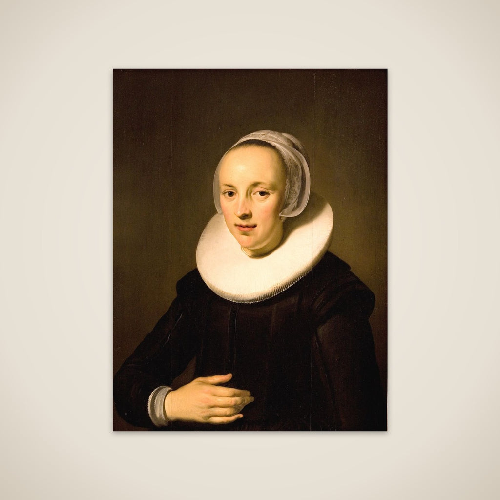 Dameportræt unframed print