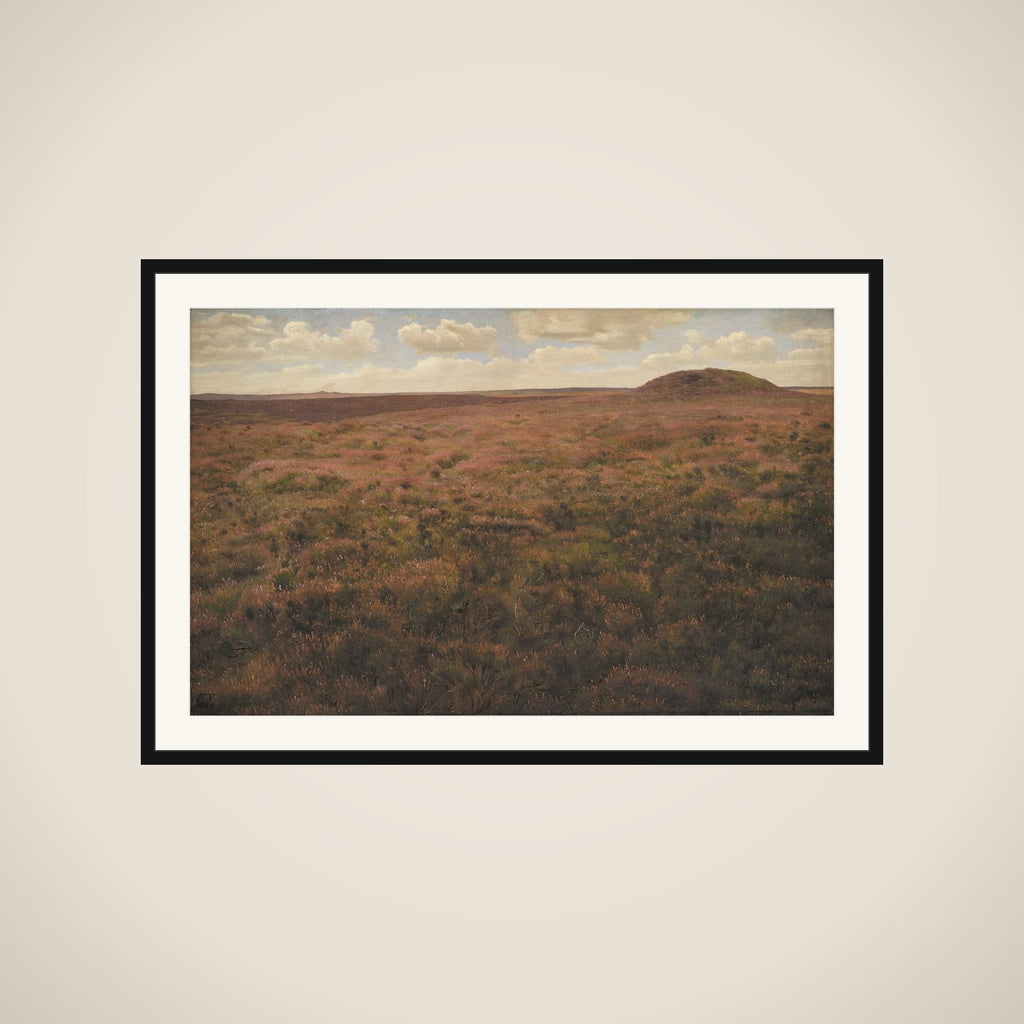 Hedestudie framed