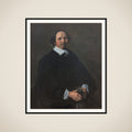 Portræt af en mand framed